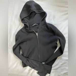 Brandy Melville Crop Zipper Jacket